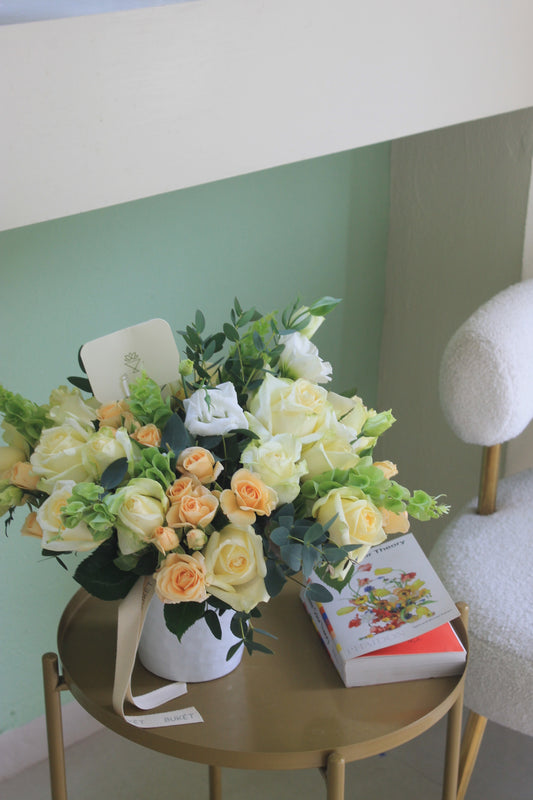 Base rosas + mini rosas