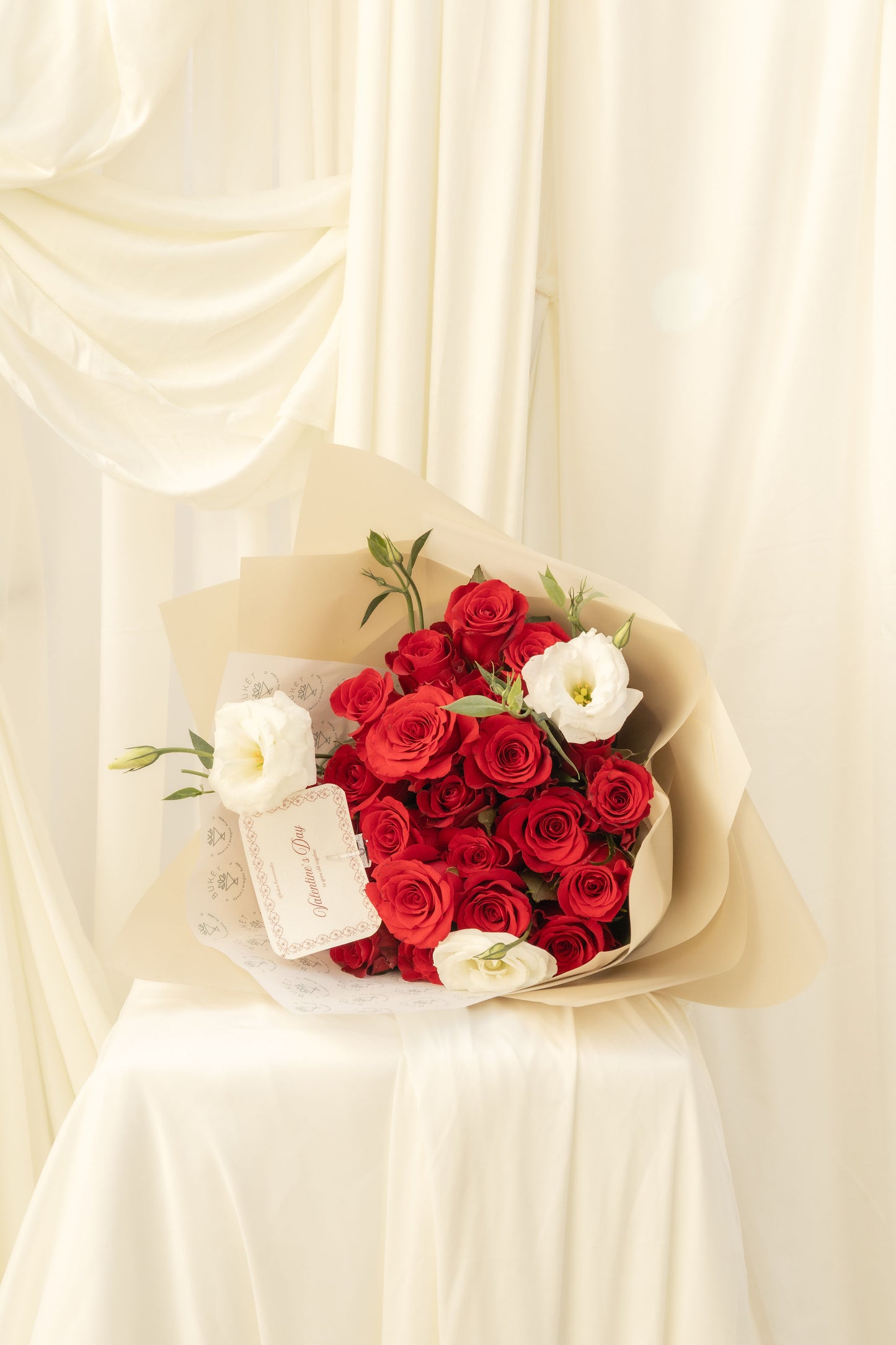 24 rosas rojas valentine´s