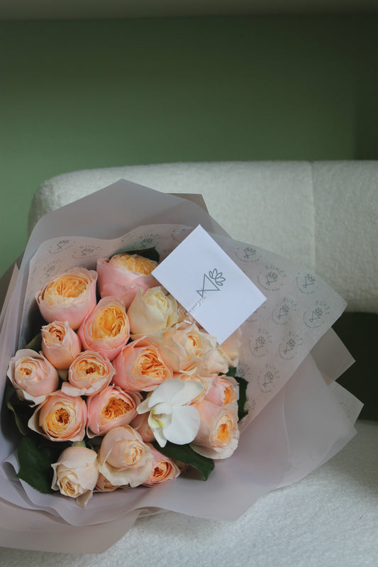 Ramo delux rosas inglesas