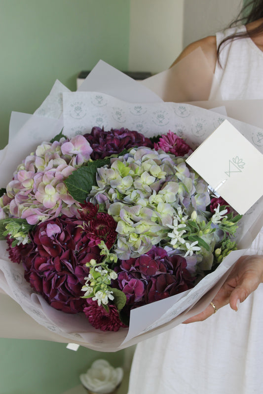 Ramo hortensia cloud